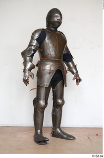 Photos Medieval Knight in plate armor 6 a poses army…